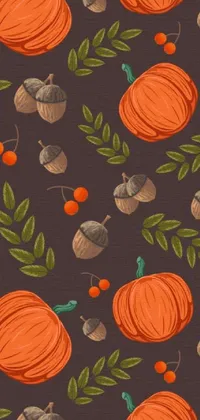 Nature Orange Organism Live Wallpaper