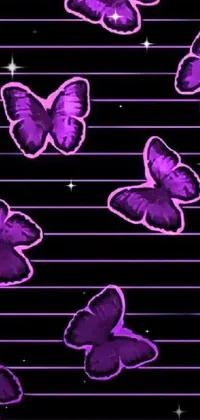 Nature Petal Purple Live Wallpaper