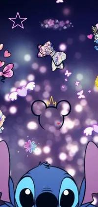 This cartoon character live wallpaper is a vibrant and charming design for your phone