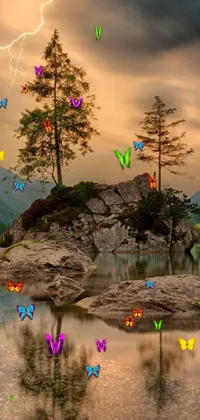 Nature Plant Mountain Live Wallpaper