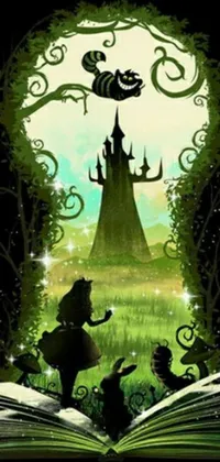 If you're a fan of fantasy and fairy tales, this phone live wallpaper is perfect for you