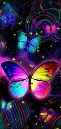 Nature Purple Arthropod Live Wallpaper