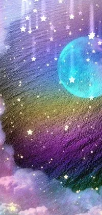 Nature Purple Astronomical Object Live Wallpaper