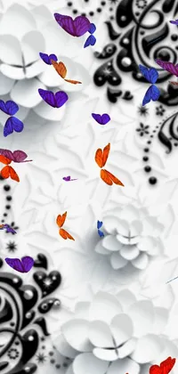 Nature Purple Petal Live Wallpaper