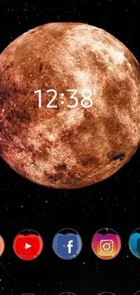 Nature Screenshot Moon Live Wallpaper