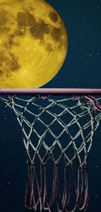 Looking for a stunning live wallpaper for your mobile device? Look no further than this basketball net wallpaper