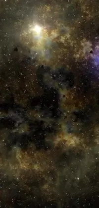 This phone live wallpaper showcases a breathtaking star-filled sky, featuring an array of twinkling stars that create a stunning visual spectacle