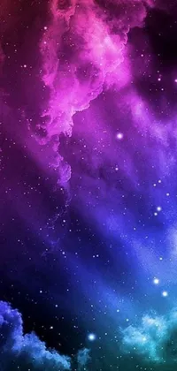 Looking for a captivating phone live wallpaper? Look no further! This visually stunning wallpaper features a mesmerizing sky brimming with blue and purple clouds, twinkling stars and planets, and plenty of fun and playful emojis like hearts, fire, and mushrooms