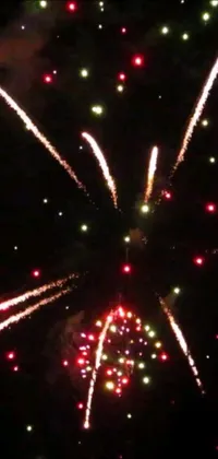 This lively phone live wallpaper is a must-have for those who love the beauty and energy of fireworks displays