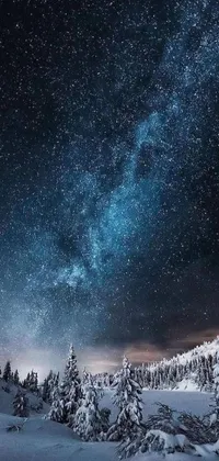 Looking for a stunning phone live wallpaper that captures the essence of a starry night sky? Look no further than this mesmerizing design, featuring a scrolling background filled with twinkling stars, galaxies, and the majestic Milky Way