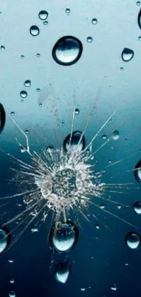Nature Water Droplet Live Wallpaper