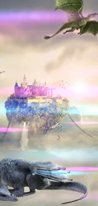 This mesmerizing live wallpaper for your phone transports you to a vivid fantasy world