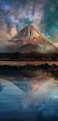 Nature Water Mountain Live Wallpaper