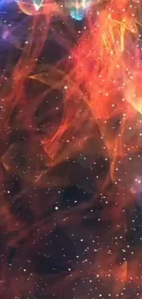 Experience the stunning beauty and mystery of outer space with this phone live wallpaper