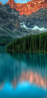 Experience the stunning beauty of Canada's diverse landscape with this phone live wallpaper