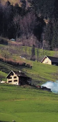 Experience the beauty of countryside living with this stunning phone live wallpaper