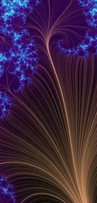 This live wallpaper depicts computer generated sea plants in a mesmerizing dance