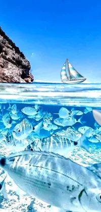 Bring the ocean to your smartphone with this stunning live wallpaper