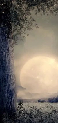 Get mesmerized by this stunning live wallpaper depicting a mesmerizing fantasy scene