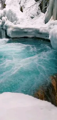 Nature Water White Live Wallpaper