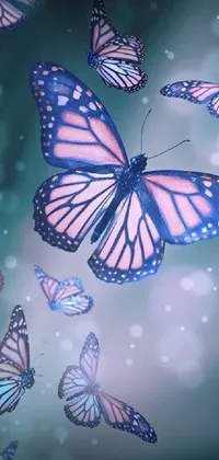 Transform your phone screen into a beautiful and calming oasis with this stunning live wallpaper