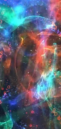 Nebula Organism Liquid Live Wallpaper