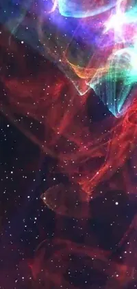 Nebula Purple Star Live Wallpaper