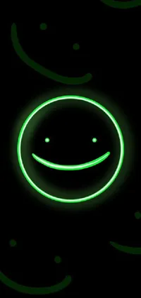 Neon Electric Blue Green Live Wallpaper