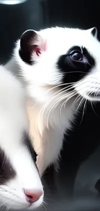 Nose Cat Eye Live Wallpaper