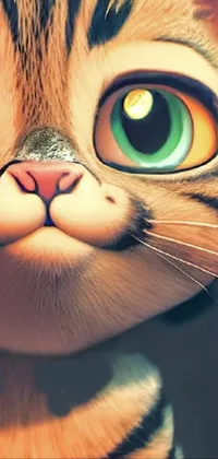 Nose Cat Eyebrow Live Wallpaper