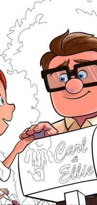 Nose Cheek Cartoon Live Wallpaper