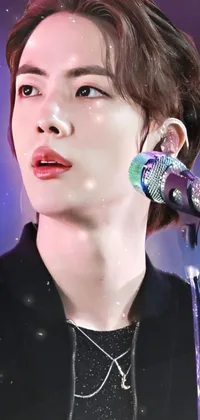 Nose Cheek Microphone Live Wallpaper
