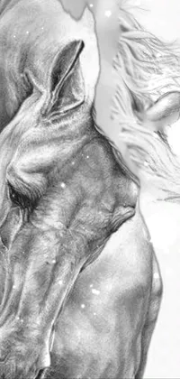 Nose Eye Horse Live Wallpaper