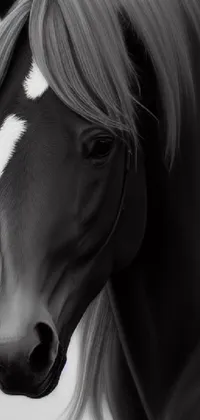 Nose Head Horse Live Wallpaper