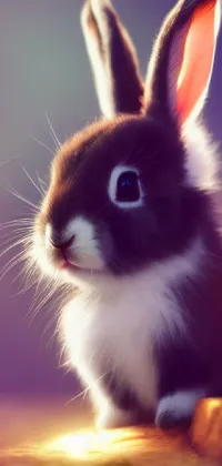 Nose Light Rabbit Live Wallpaper