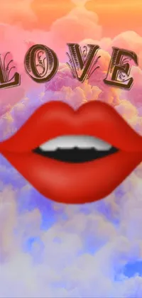 Nose Lip Lipstick Live Wallpaper