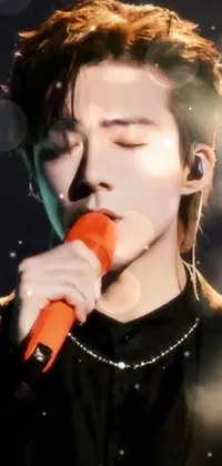 Nose Microphone Lip Live Wallpaper