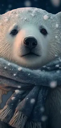 Nose Polar Bear Eye Live Wallpaper
