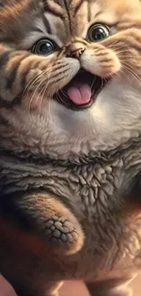 Nose Roar Cat Live Wallpaper