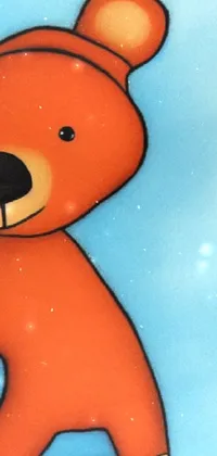 Cartoon Bear called Beary Live Wallpaper