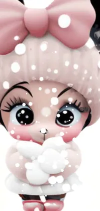 Nose White Toy Live Wallpaper