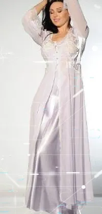 One-piece Garment Arm Dress Live Wallpaper