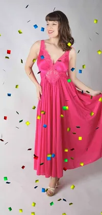 One-piece Garment Dress Sleeve Live Wallpaper