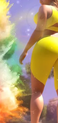 Yellow Booty Live Wallpaper