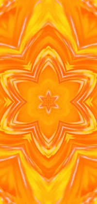 Orange Amber Art Live Wallpaper