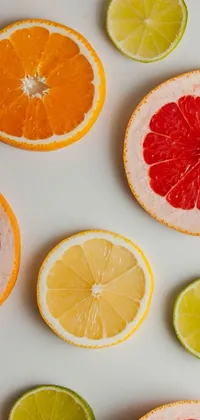 Orange Food Slice Live Wallpaper