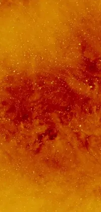 Orange Heat Astronomical Object Live Wallpaper