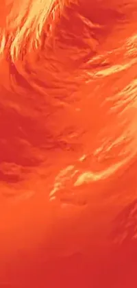 Orange Landscape Heat Live Wallpaper