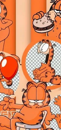 Orange Mammal Racy Live Wallpaper
