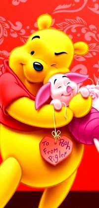 Cute Winnie the Pooh Live Wallpaper" - free download